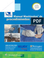 Manual Washington Procedimientos Clínicos 1° Ed Matthew Freer 2017