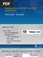 AppSecUS - Building Secure ASP - NET Core MVC Applications