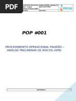 Next Energy - POP 001 - Procedimentos Operacionais - Análise Preliminar de Riscos-APR