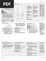 Manual de Instruções Samsung E1272 (2 Páginas)