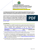 Edital de Retificação DDE-CB Nº 24-2022 - 1 Chamada - PSCT 2022.1 Subsequente Química - Vgs Remanescentes CABEDELO