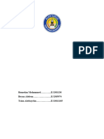 Research Proposal Regarding On Internal Control Over Cash in Case of CBE