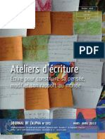 Ateliers D'écriture