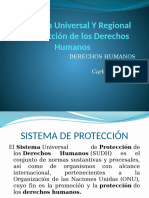 X CLASE El SISTEMA UNIVERSAL Y REGIONAL DE PROTECCIÓN DE DERECHOS HUMANOS