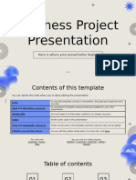 Business Project Presentation by Slidesgo