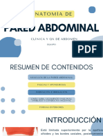 Anatomia de La Pared Abdominal