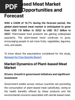 Plant-Based Meat Market: Trends