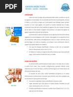 Catalogo de Juegos Didacticos