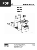 MO20F MO20F (A943) Parts Manual: Yale Europe Materials Handling Limited