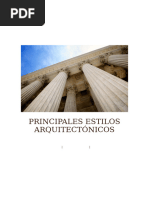 Principales Estilos Arquitectónicos