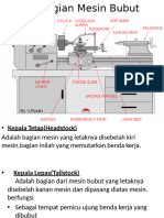 Bagian-Bagian Mesin Bubut