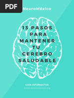 13 Pasos para Mantener Tu Cerebro Saludable