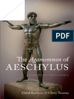 The Agamemnon of Aeschylus - A Commentary For Students (PDFDrive)