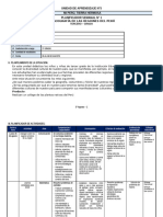 3° Grado - Planificador Semanal Del 05 Al 09 Agosto