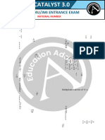 9 Amu/Jmi Entrance Exam: Rational Number