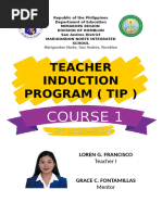 TIP-COURSE - Final Mam Loren Francisco1