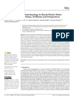 Microbial Enzyme Biotechnology To Reach Plastic Waste Circularity