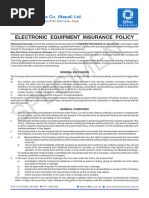 Electronic Equipment Policy