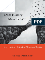 Does History Make Sense - Hege - Terry Pinkard