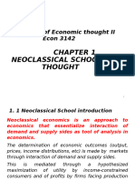 Neoclassical School of Thought - Edt