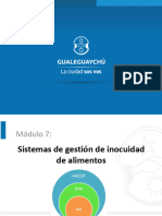 Modulo 7 Sistemas de Gestión de Inocuidad