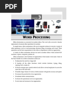 Word Processing