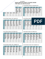 Time Table July-24