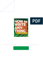 (PDF Download) How To Write Anything: A Guide and Reference Fourth Edition - Ebook PDF Version Fulll Chapter