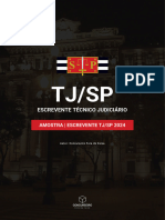 Amostra - Escrevente TJ-SP 2024