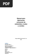 Manual para Fabricacion Artesanal de Embutidos Crudos y Cocidos