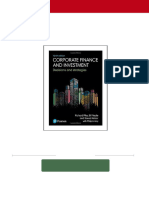 Full Download (Ebook PDF) Corporate Finance and Investment: Decisions and Strategies 9th Edition PDF