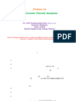 Electronic Circuit Analysis Course-Part-4