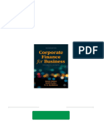 Get Corporate Finance For Business: The Essential Concepts Ronny Manos Free All Chapters