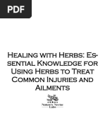 Healing With Herbs Essential Knowledge For Using Herbs To Treat Common Injuries and Ailments