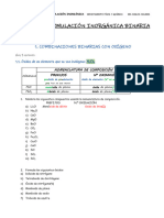 Refuerzo INORGANICA Física y Quimica