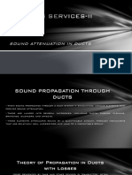 Sound Attenuation in Ducts