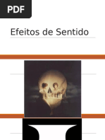 Efeitos de Sentido