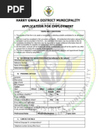 HGDM Application Form