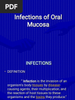 Infections of Oral Mucosa DR Samir