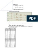 Práctica Calificada - Circuitos Combinacionales