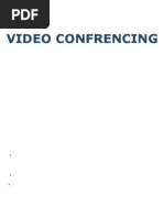 Video Confrencing: 5/5/12 Prepared By: S/LT Ali Murtaza S/LT Majid Khatak