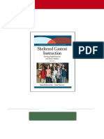 (PDF Download) (Ebook PDF) Sheltered Content Instruction: Teaching English Learners With Diverse Abilities 5th Edition Fulll Chapter