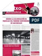 Getxo Antzokia Nº12 Avanza La Adjudicación de Parcelas Del Parking Subterráneo de San Nicolás