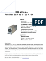 Delta ESR48V 30A D Rectifier