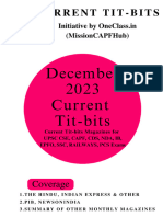 December 2023 Current Tit-Bits by OneClass - 28168415 - 2024 - 01 - 11 - 20 - 35