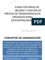 Contabilidad Por Áreas de Responsabilidad