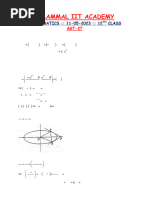 Agt-27 11-05-2023 Solutions