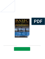 (PDF Download) Basic Electrical and Instrumentation Engineering P. Sivaraman Fulll Chapter