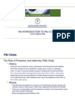 An Introduction To P&I Clubs