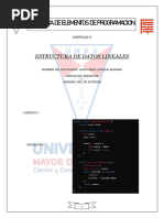 Practica de Elementos de Programacion